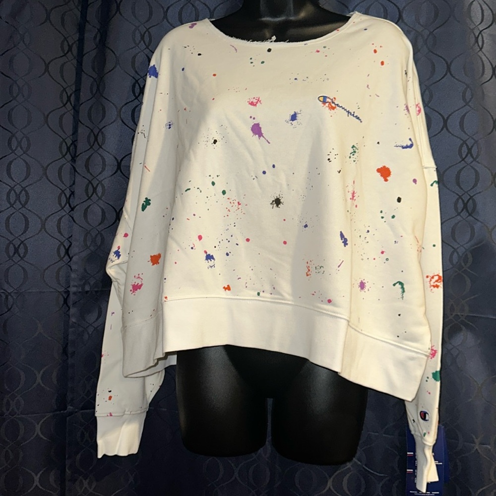 Champion Campus French Terry Sweater - choice or L or XL